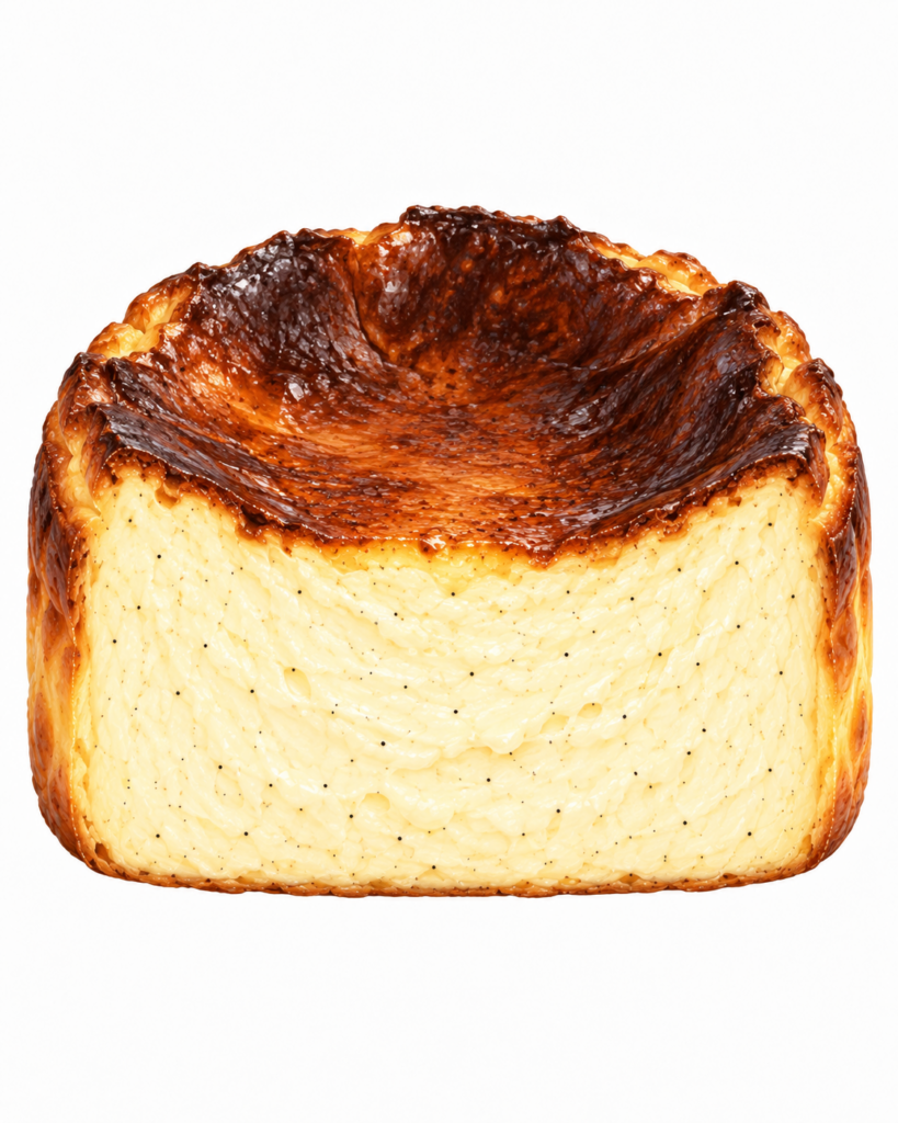 Basque Cheesecake s vanilkou – NM DESSERTS
